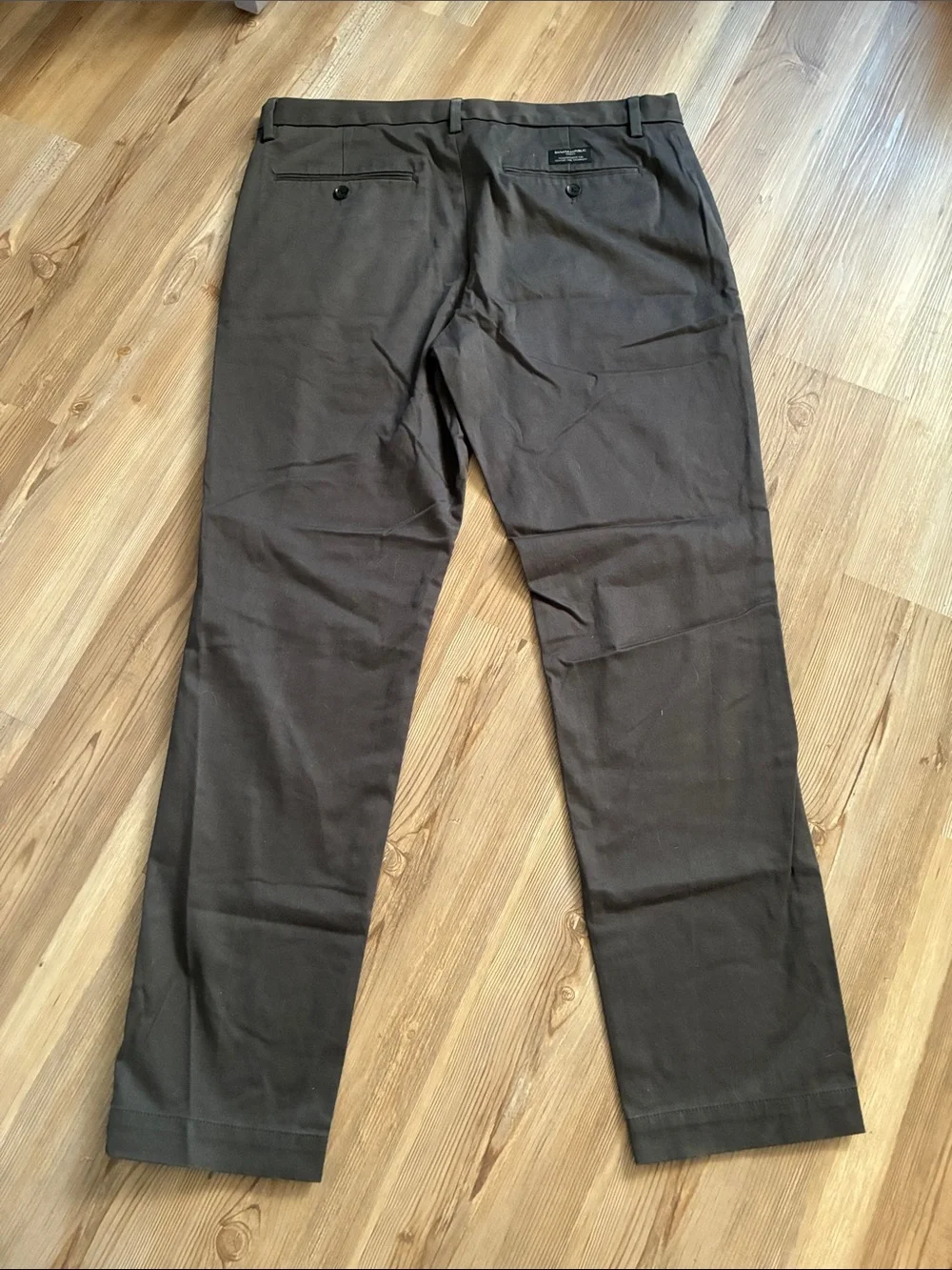 Banana Republic Fulton Chino Slim fit Men’s 35 X 32 Gray Neutral Casual Basic